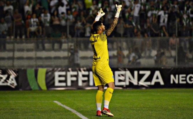 Marcelo Carné foi decisivo na vitória do Juventude Marcelo Carné foi decisivo na vitória do Juventude