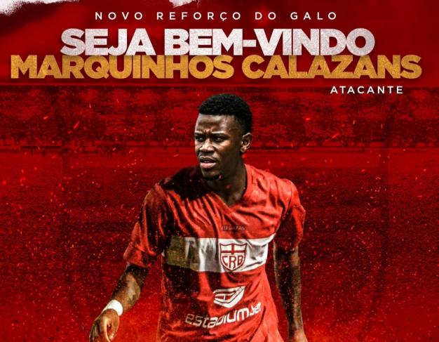 Série B: CRB oficializa a contratação de atacante encostado no São Paulo