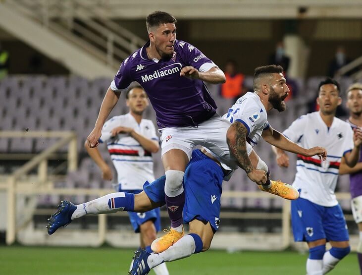 ITALIANO: Sampdoria vence Fiorentina fora de casa e conquista os primeiros pontos