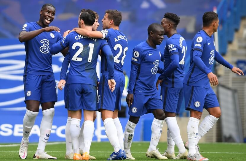 INGLÊS: Brasileiro marca dois e Chelsea goleia o Crystal Palace