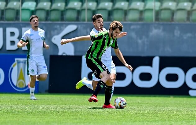 América-MG e Guarani empataram sem gols (Foto: Mourão Panda/América)