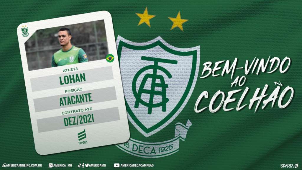 Reforço do América-MG. (Foto: Divulgação)