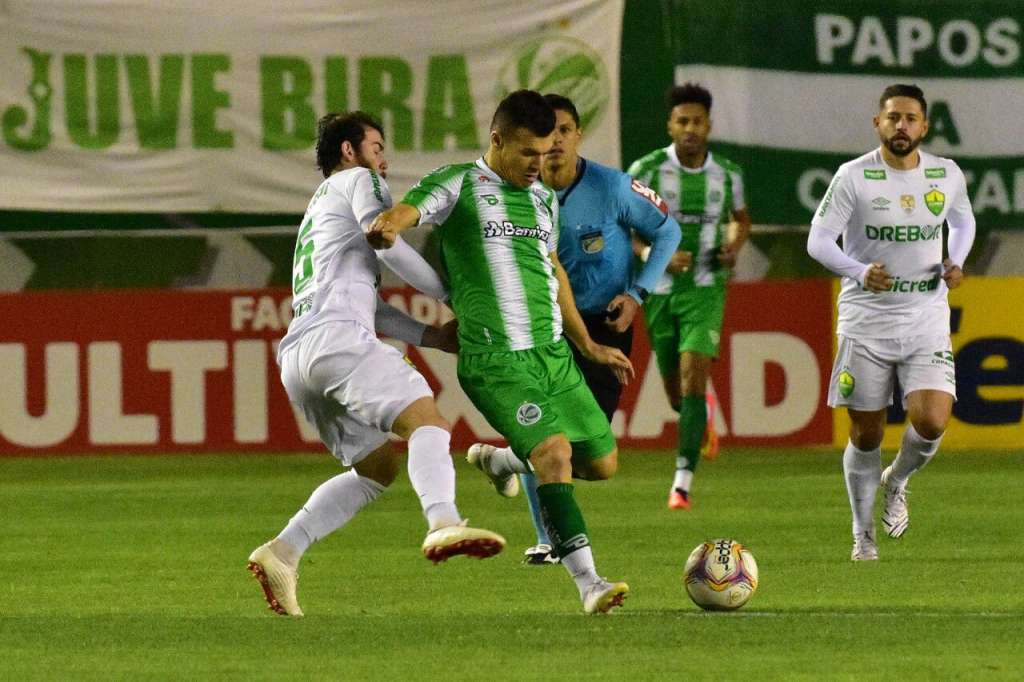 Wagner deu a assistência para o gol do Juventude no empate com o Cuiabá