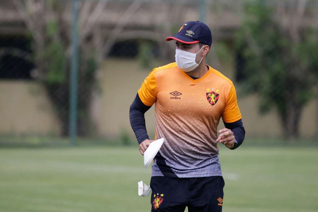 Jair Ventura prepara o Sport. Foto: Anderson Stevens/ Sport Club do Recife 