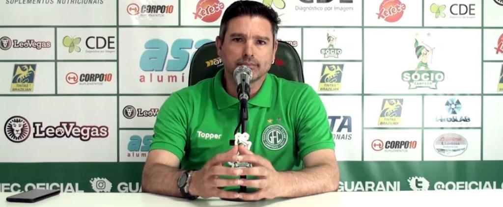 Sérgio Baresi faz suspense, mas diz que Guarani se preparou para a vitória