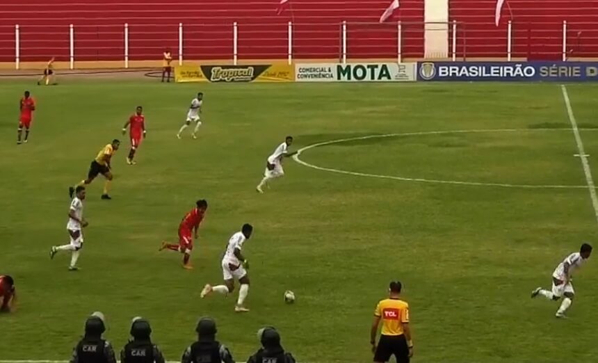 União venceu o Operário no Luthero Lopes (Foto: CBF TV)