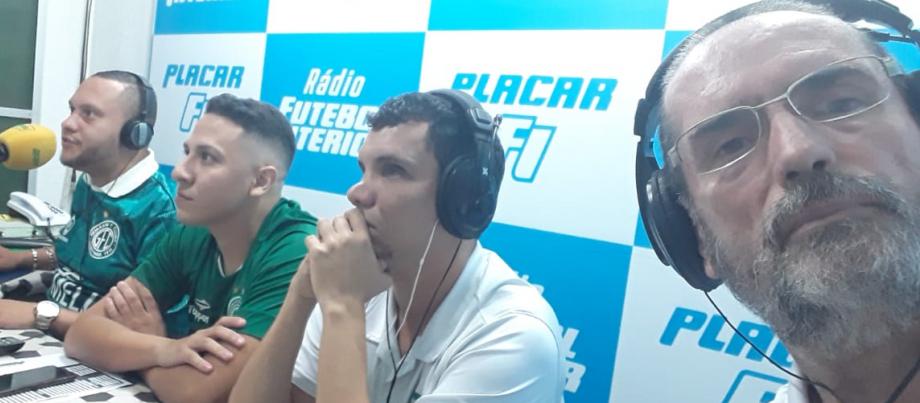 RÁDIO FI acompanhando o GUARANI