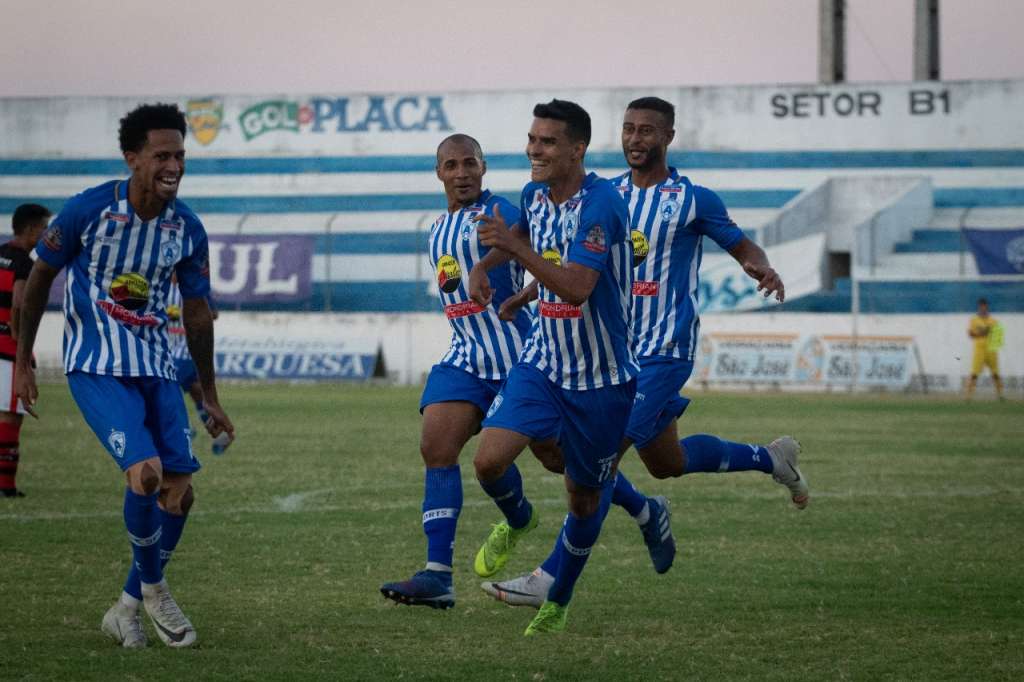 O Atlético-PB chegou à segunda vitória consecutiva na Série D (Foto: Gabriela Sávio)