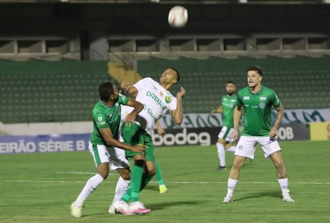 Guarani levou a melhor sobre o Cuiabá (Foto: Ascomm Dourado)