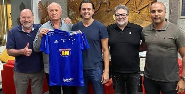 Cruzeiro oficializou acerto com Luiz Felipe Scolari (Foto: Divulgação/Cruzeiro)