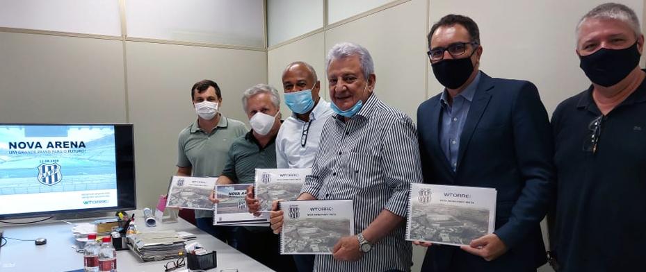 Ponte Preta se reúne com Prefeitura para atualizar informação do projeto da Arena