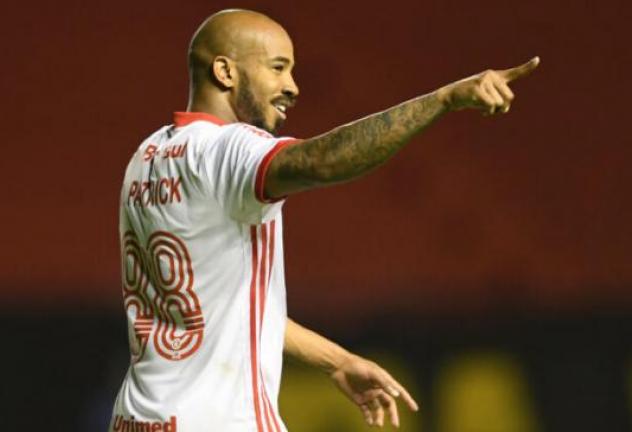 Patrick marcou dois com pelo Inter
