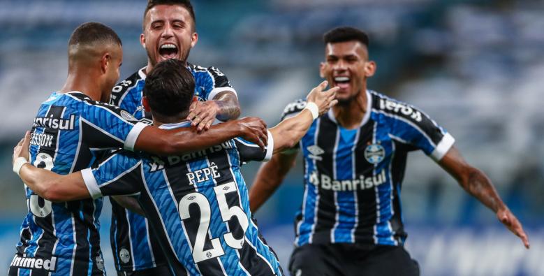 Pepê, o 25 artilheiro do Grêmio