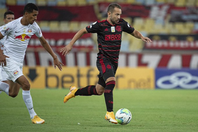 Arrascaeta e Rodrigo Caio são desfalques e Everton Ribeiro faz tratamento no Flamengo