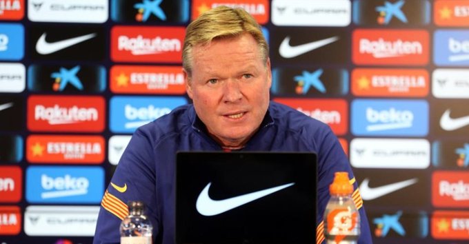 Ronald Koeman não considera Barcelona favorito à conquista da Liga dos Campeões