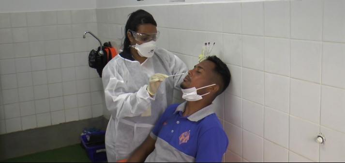 Bateria de exames não confirma nenhum caso de Covid-19 no elenco do Atibaia