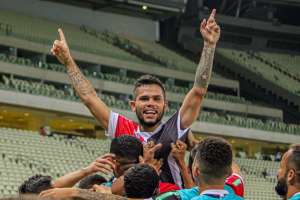 Série C: Autor do gol da vitória comemora resultado e sequência do Ferroviário no G4