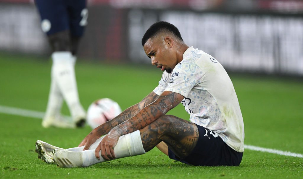 Liga dos Campeões: Guardiola confirma desfalques de Gabriel Jesus e De Bruyne