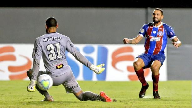 Gilberto ajudou o Bahia a garantir a vitória em cima do Atlético-MG