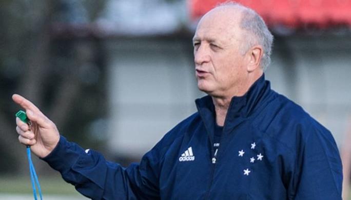 Felipão leva esperança de melhora ao Cruzeiro