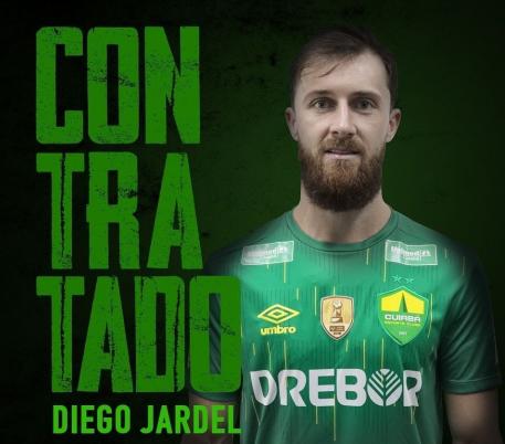 Diego Jardel foi anunciado como novo reforço do Cuiabá (Foto: Divulgação)