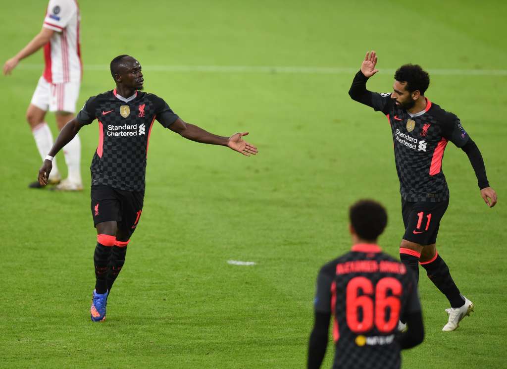 Liverpool venceu o Ajax por 1 a 0 fora de casa