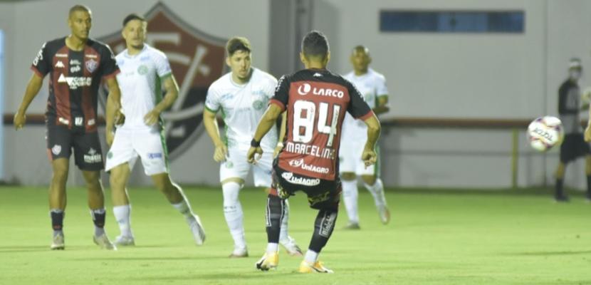 Vitória levou empate na parte final do jogo