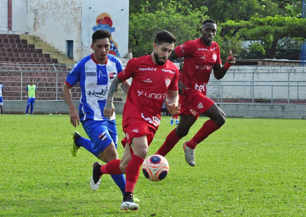 No jogo de ida, Noroeste e Nacional ficaram no empate sem gols (Foto: Bruno Freitas/Noroeste)