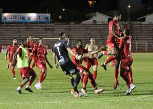 Noroeste 1 (5) x (3) 1 Nacional - Norusca vence nos pênaltis e avança para semifinais