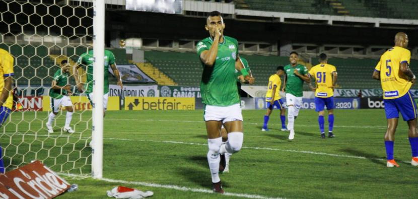 Guarani vence e respira. (Foto: Rafael Fernandes/Guarani FC)