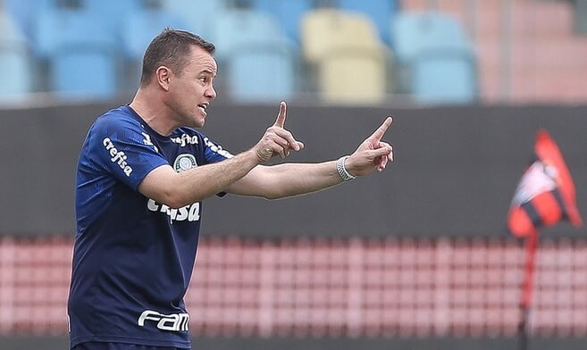 Interino evita euforia no Palmeiras após 2ª vitória: “Muita coisa a ser feita”