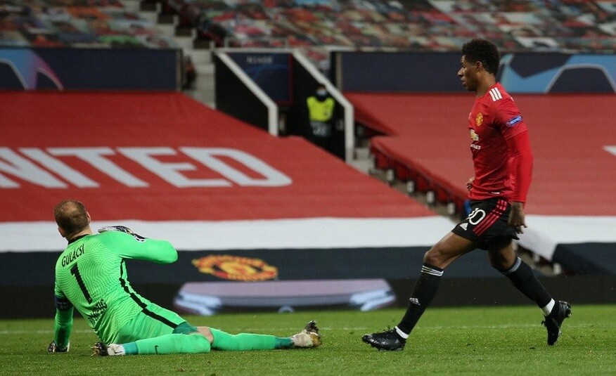 LIGA DOS CAMPEÕES: Rashford brilha e Manchester United goleia RB Leipzig