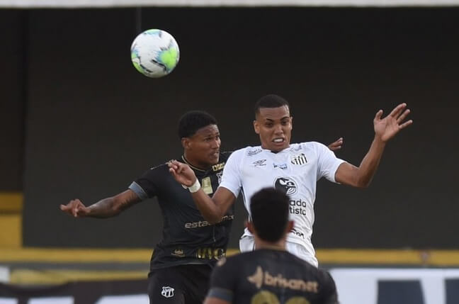Copa do Brasil: Lateral do Santos admite que empate acabou sendo justo