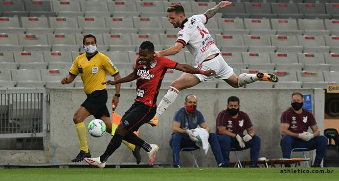 Athletico criou muitas chances atrás do empate