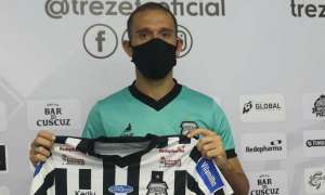 Série C: Treze-PB apresenta zagueiro ex-Campinense-PB e Rio Branco-AC: 'Satisfação'