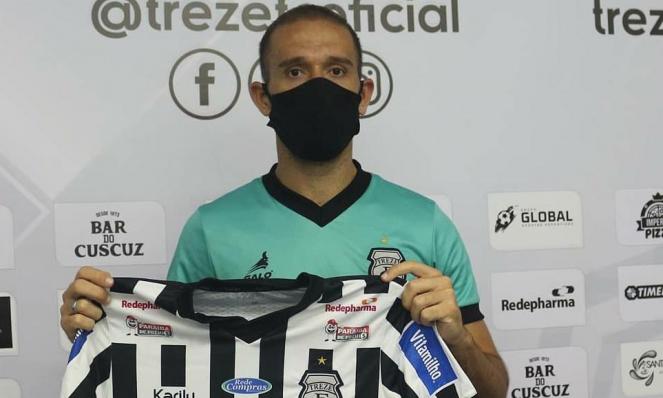 Série C: Treze-PB apresenta zagueiro ex-Campinense-PB e Rio Branco-AC: ‘Satisfação’