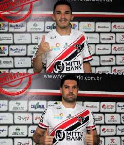 Série C: Ferroviário anuncia dupla que passou pela base de grandes paulistas