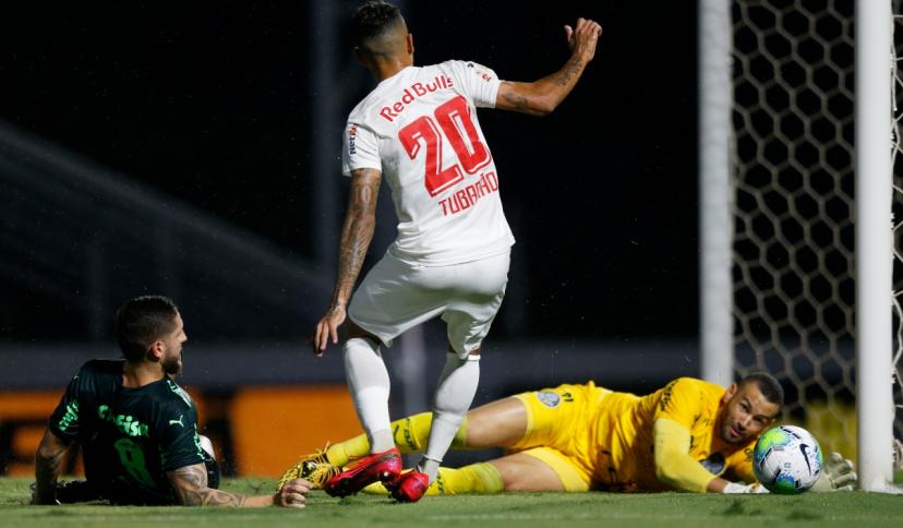 Palmeiras colocou Bragantino na roda no 1.º tempo