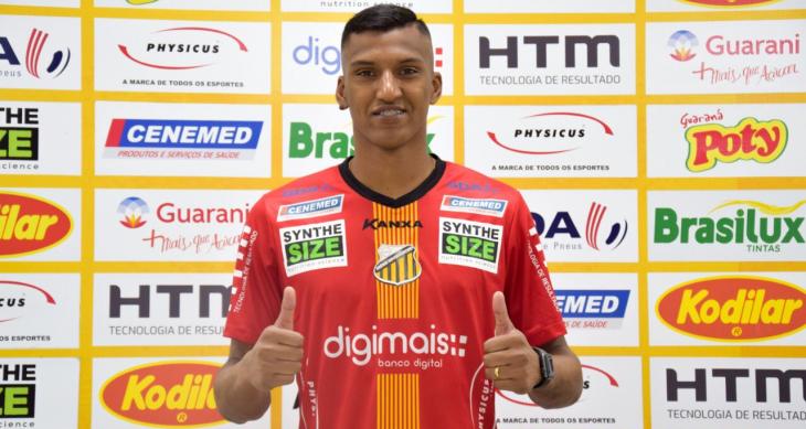 Novorizontino anunciou o goleiro Lucas Pereira (Foto: Divulgação/Novorizontino)