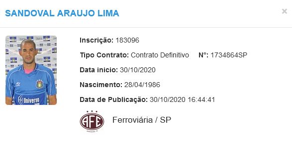 Série D: Zagueiro com quase 200 jogos no São Caetano acerta com rival paulista