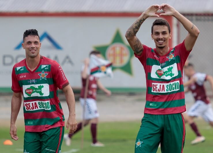 Portuguesa e Cabofriense ficaram no empate (Foto: Divulgação_