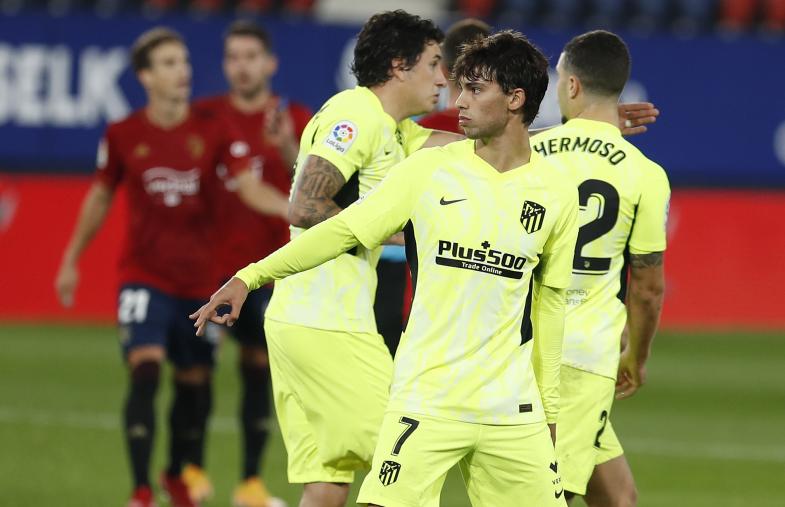 ESPANHOL: João Félix faz 2 brilha na vitória do Atlético de Madrid em Pamplona