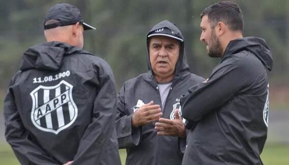 Série B: Treinador minimiza pressão na Ponte: “Meu compromisso é com o trabalho”