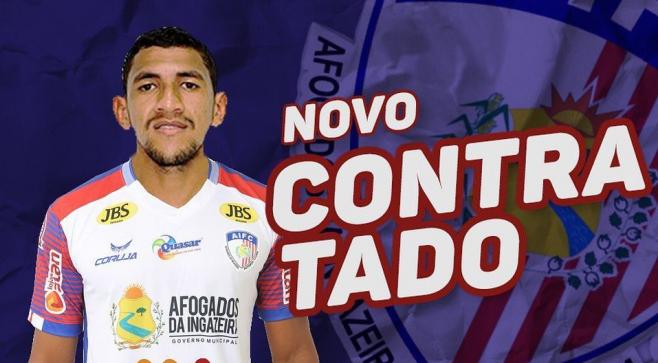 Afogados-PE anunciou a contratação de Arêz (Foto: Divulgação)