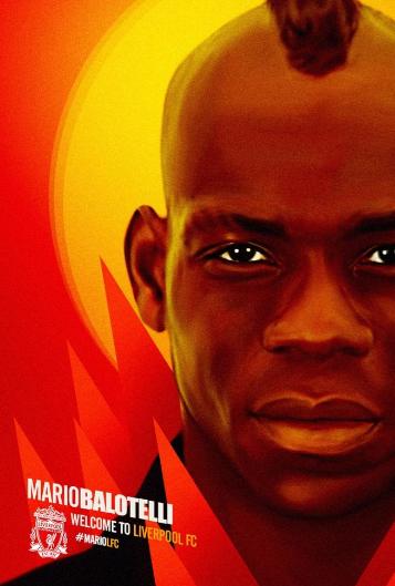 O Liverpool anunciou a contratação de Mario Balotelli, do Milan