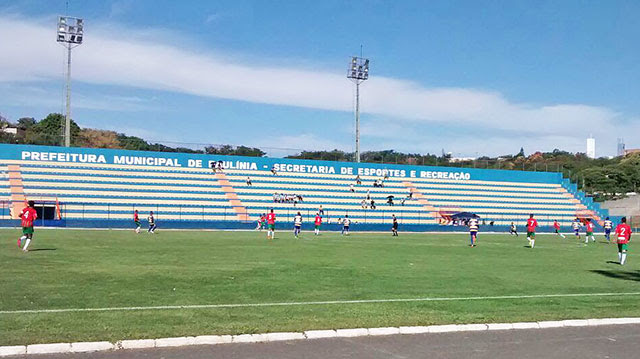 Lance em que a Briosa empatou, por 0 a 0, em Paulínia, pela segundona - Divulgação Portuguesa Santista