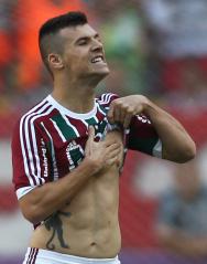 Wagner marcou primeiro gol do Fluminense no empate com o líder Cruzeiro