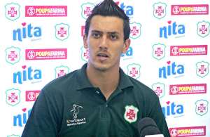 Segundona: Goleiro da Portuguesa Santista comemora sequência de jogos em casa