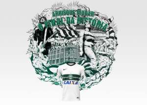 Nike e Coritiba lançam uniforme principal para a temporada
