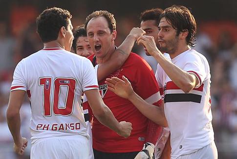 Rogério Ceni, Kaká, Ganso, Alexandre Pato e Ganso: cinco homens de peso